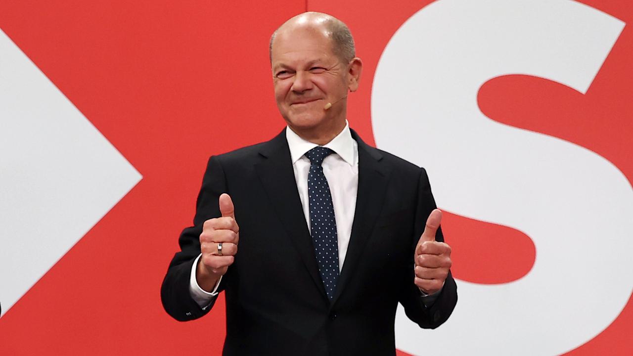Hochrechnung sieht SPD knapp vor der Union