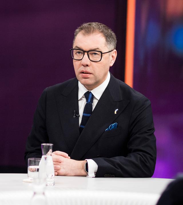 Oleksii Makeiev bei Maybrit Illner