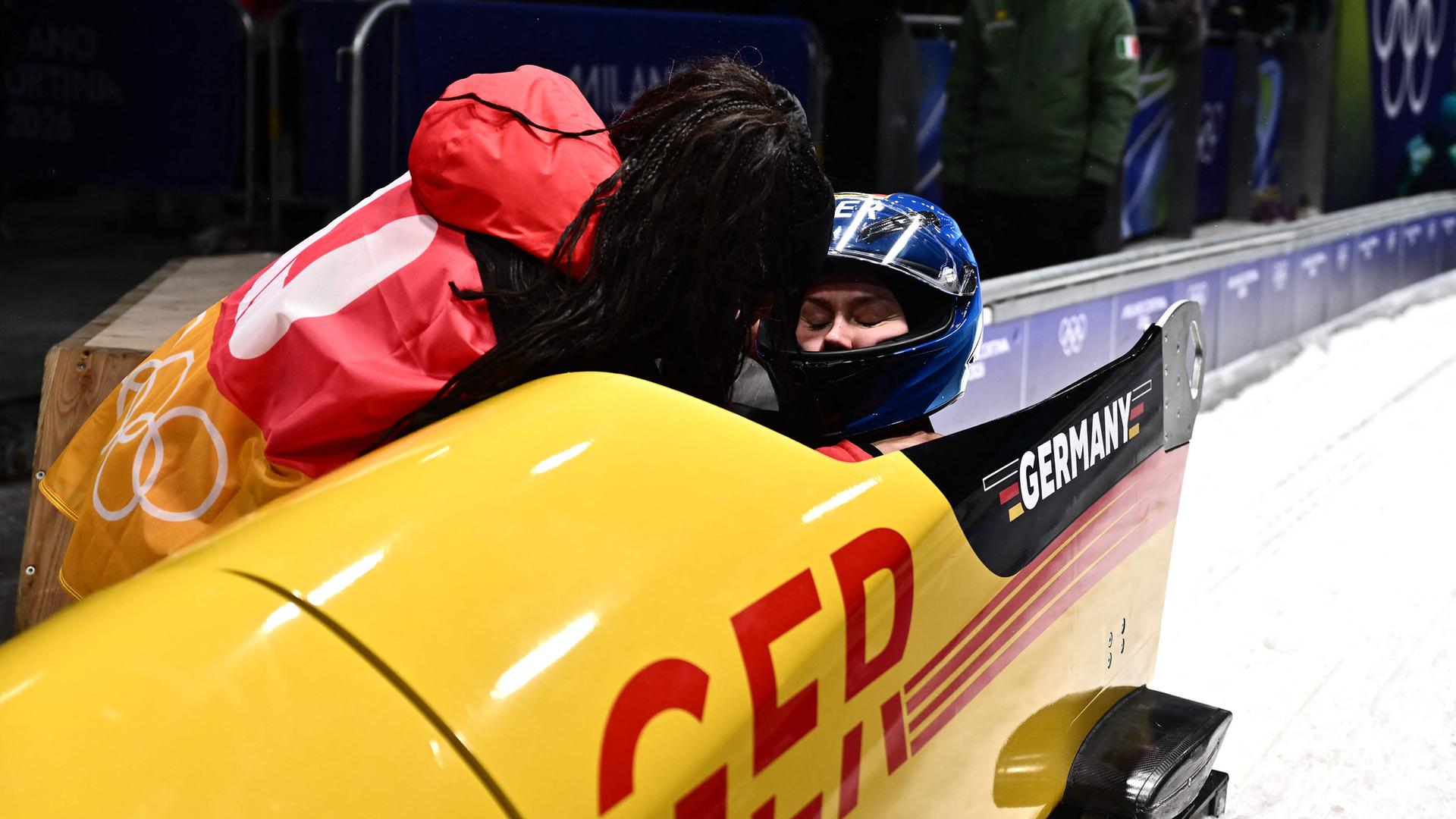 Laura Nolte (Deutschland) enttäuscht.