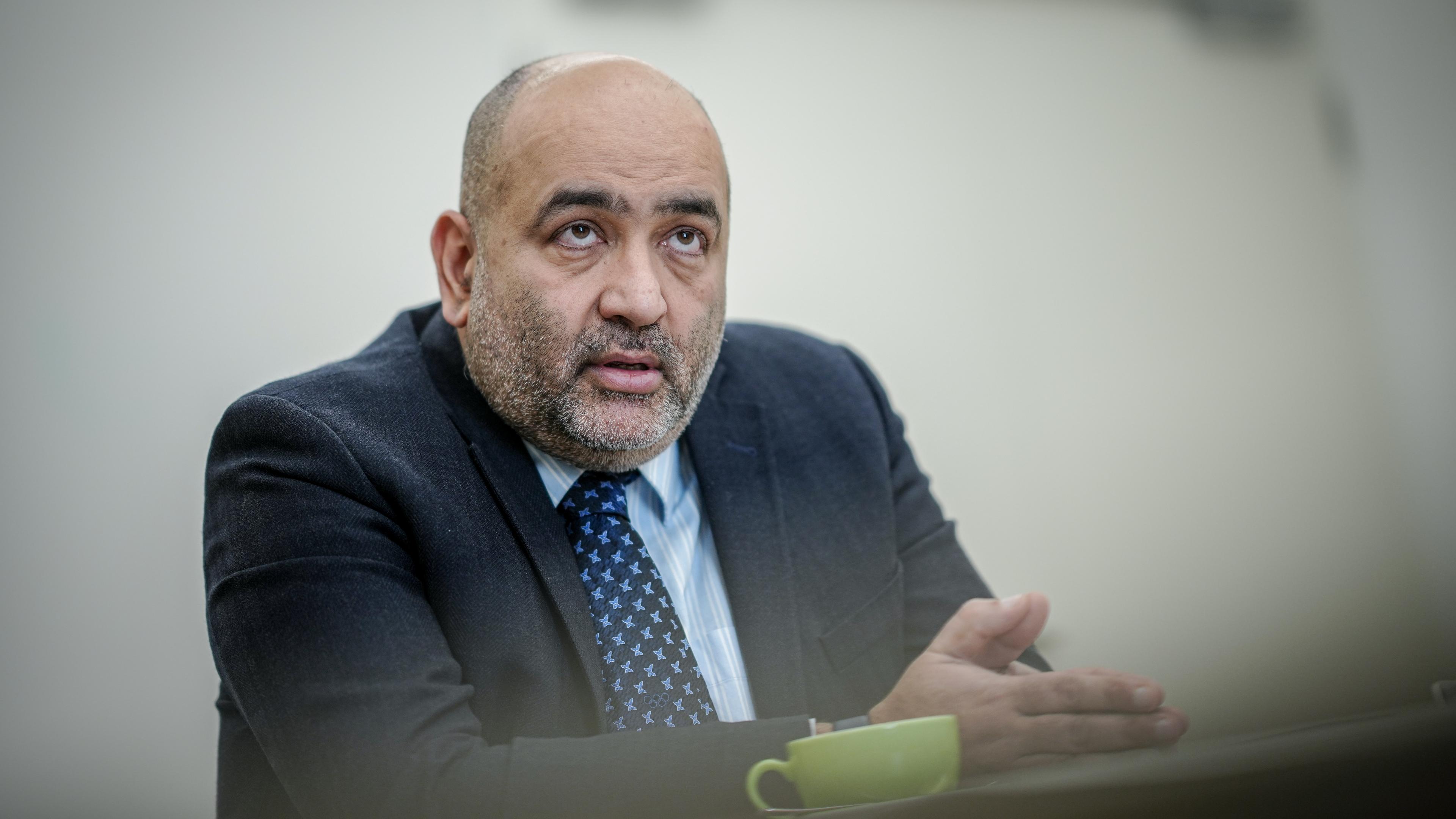 Berlin: Omid Nouripour, Bundesvorsitzender von Bündnis 90/Die Grünen