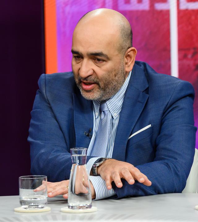 Bundestagsvizepräsident Omid Nouripour (Grüne)  bei Maybrit Illner
