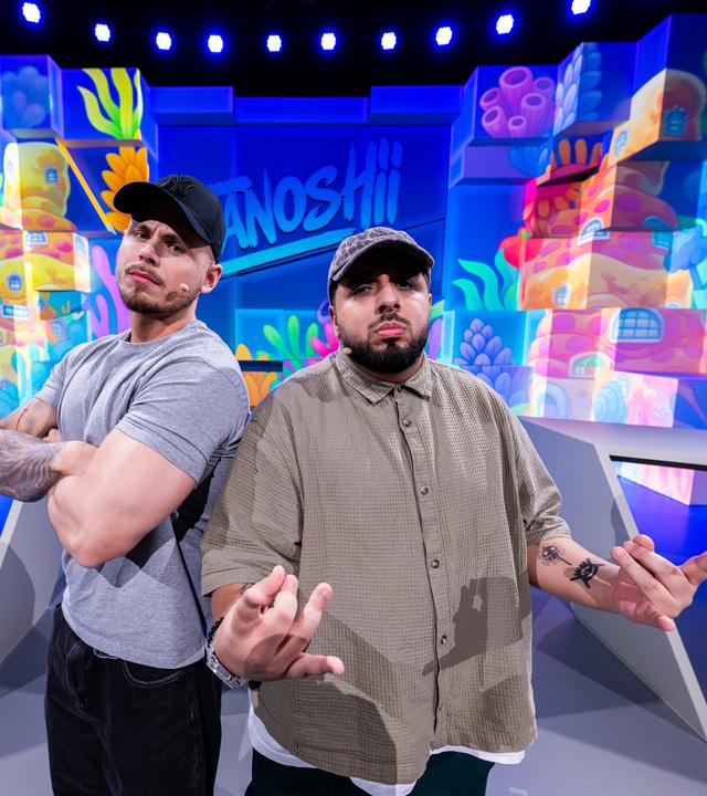Team OPT im Tanoshii-Studio. 