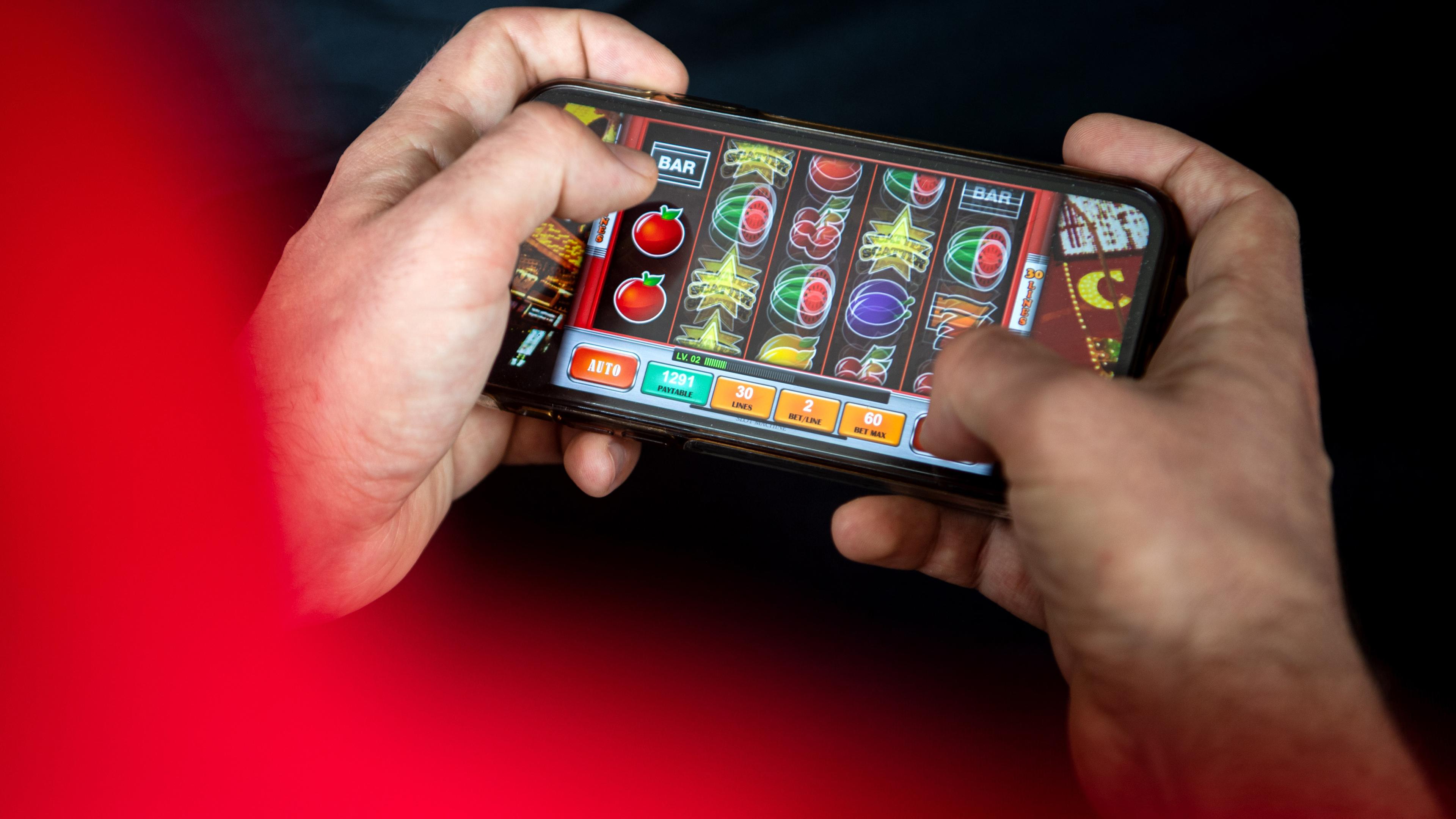 Online-Glücksspiel auf dem Smartphone