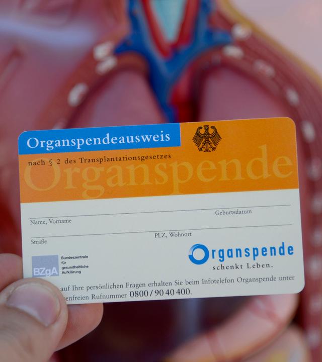 Organspendeausweis