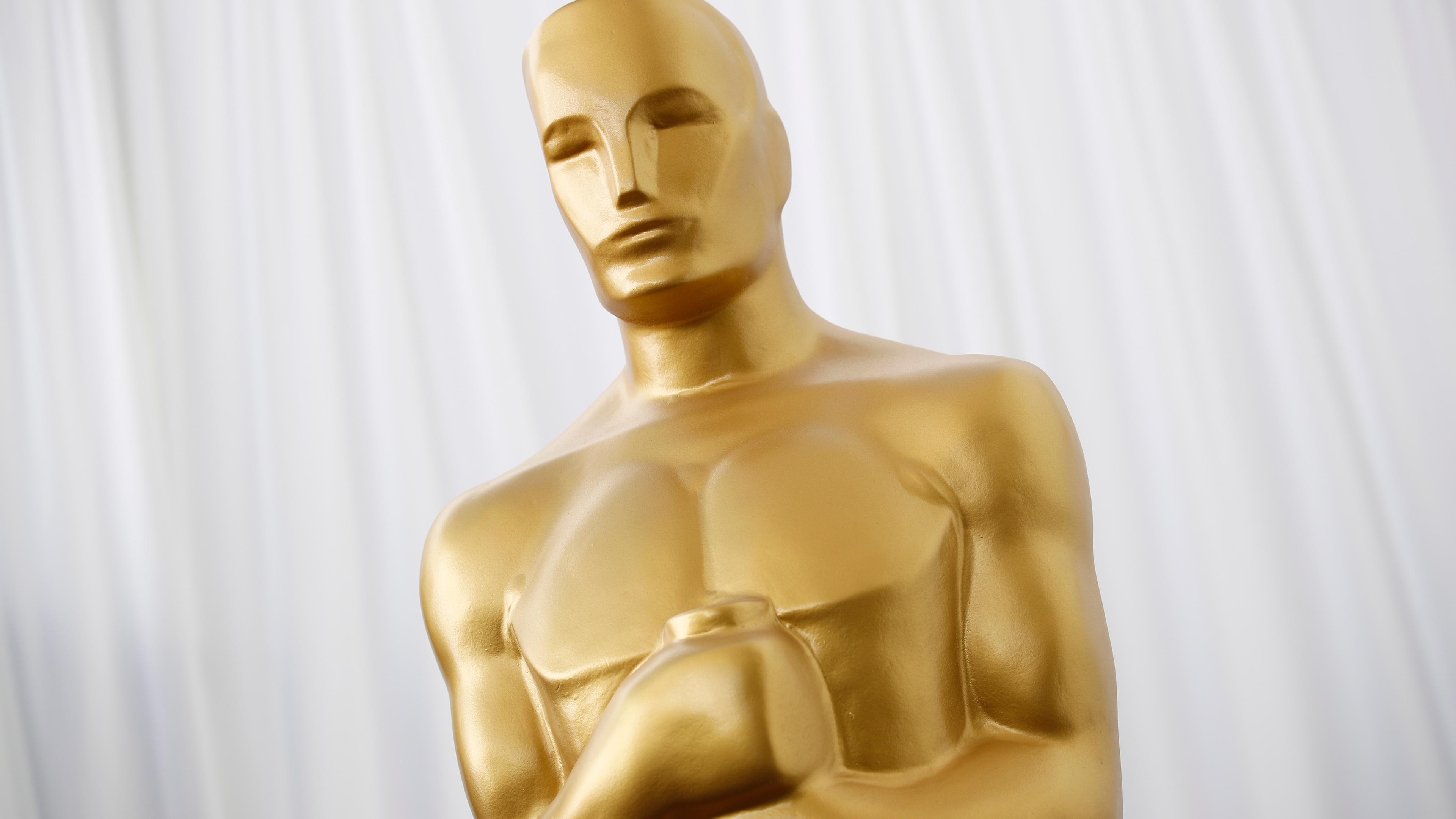 Nahaufnahme der Oscar-Statue