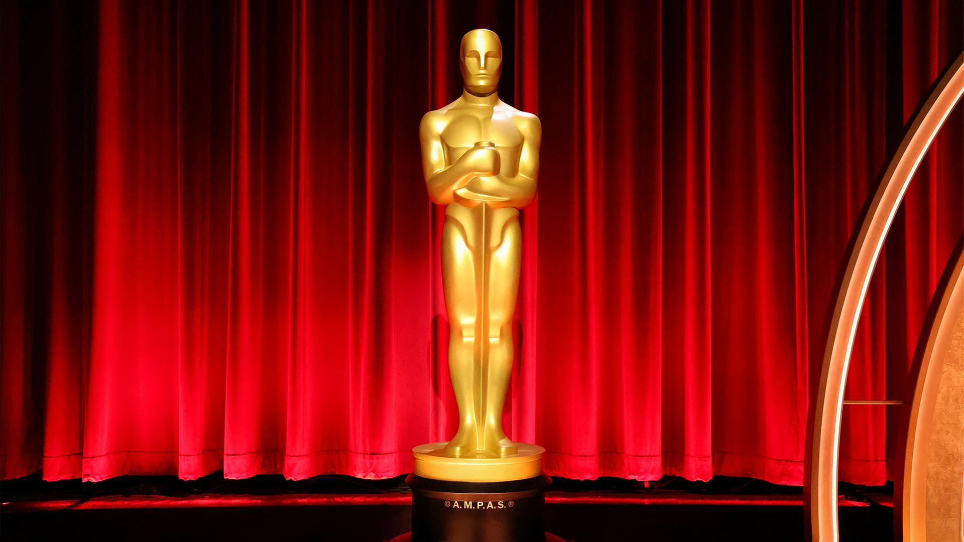 Goldene Oscar Figur