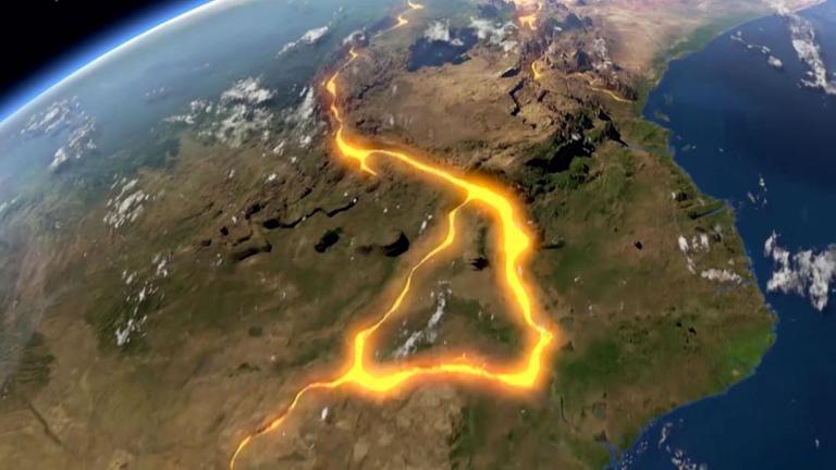 Entstehung des ostafrikanischen Grabens - ZDFmediathek