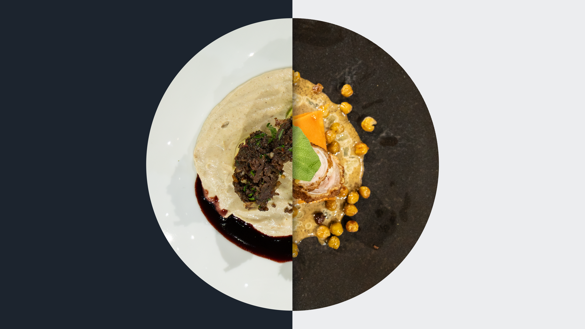 Palmherzpüree vs. Kaninchenrolle