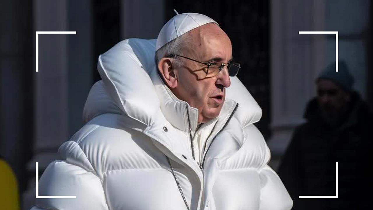Warum das Papst-Foto nicht nur witzig ist