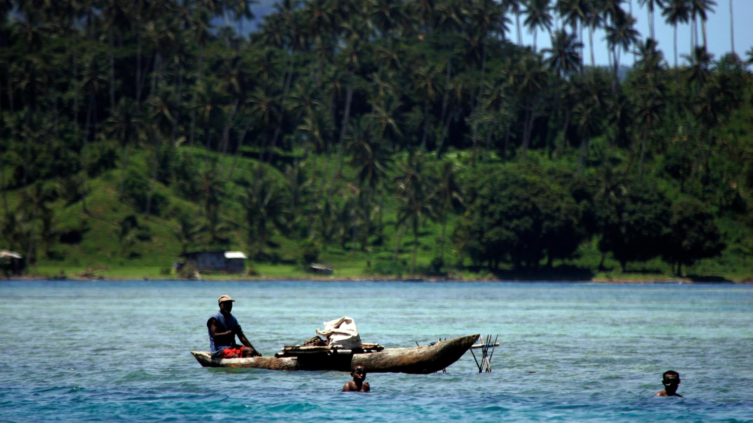 Fischer in Papua-Neuguinea