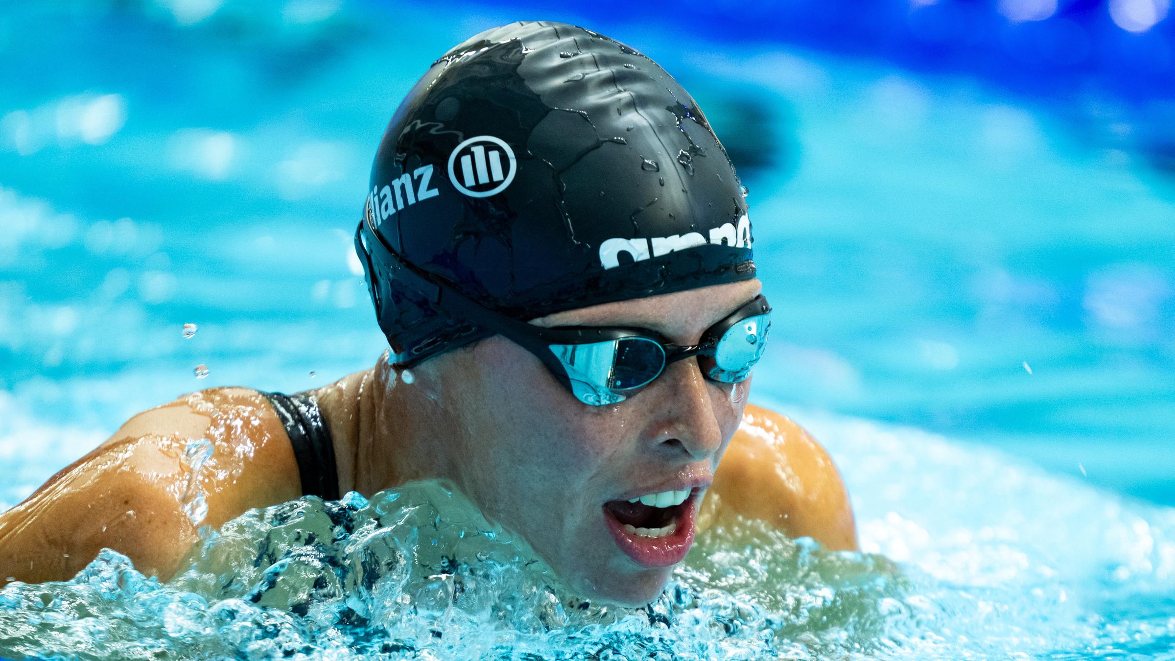 Para-Schwimmen: Tanja Scholz.