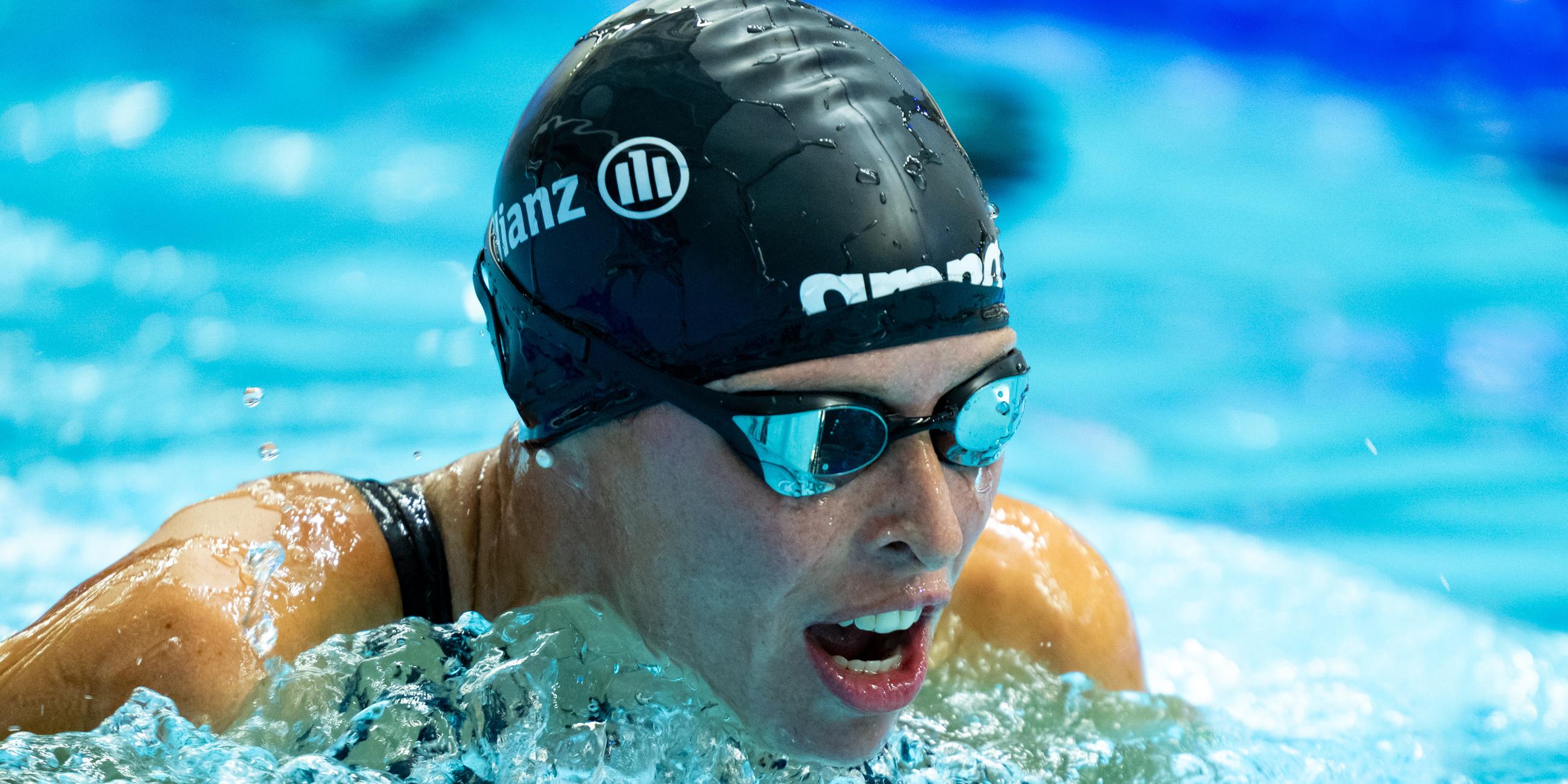 Para-Schwimmen: Tanja Scholz.