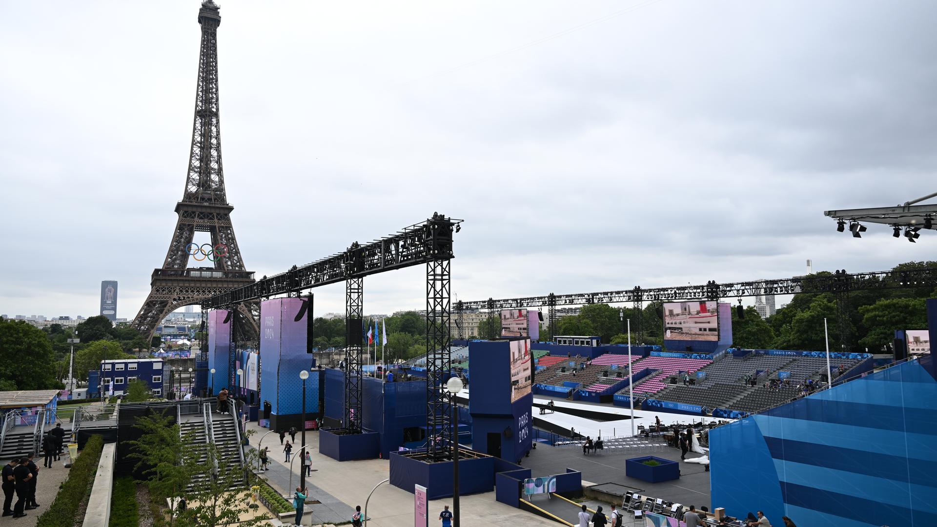 Vor den Olympischen Sommerspielen 2024 in Paris