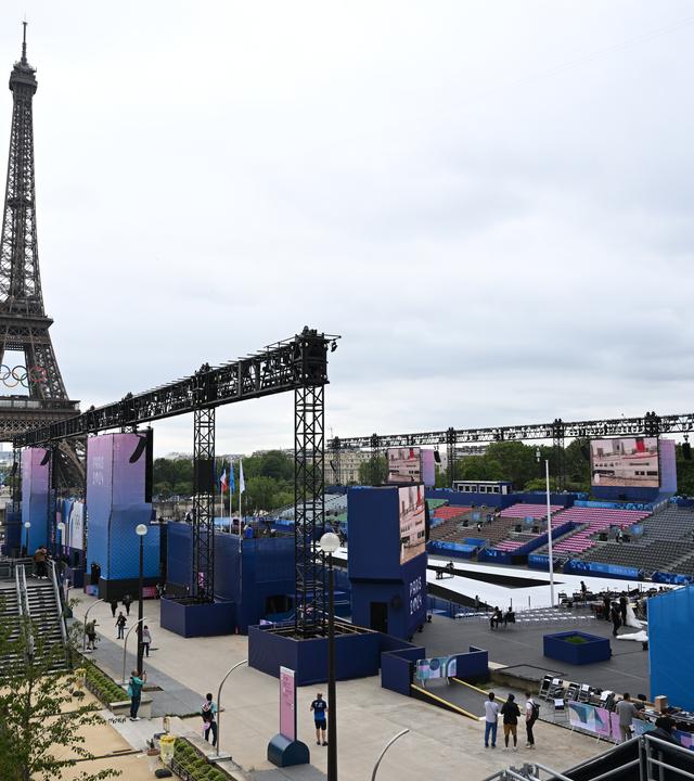 Vor den Olympischen Sommerspielen 2024 in Paris