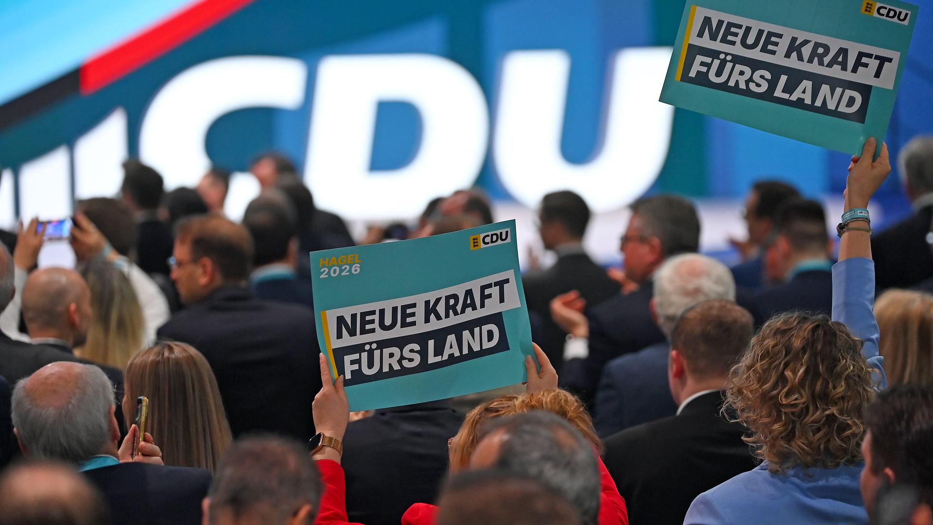 38. Bundesparteitag der CDU in Stuttgart