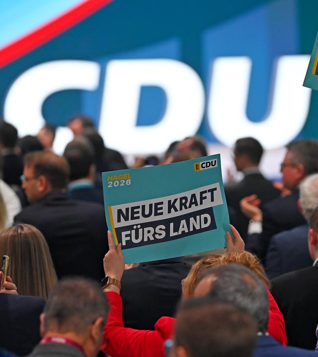 38. Bundesparteitag der CDU in Stuttgart