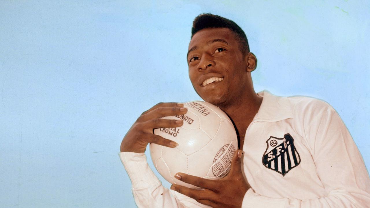 Pele als Spieler beim FC Santos