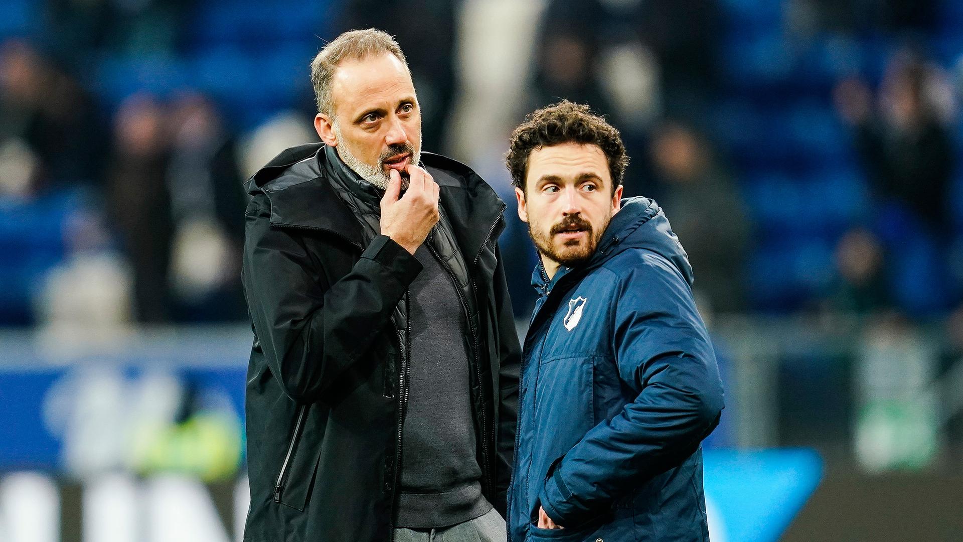 Pellegrino Matarazzo und Thomas Delaney
