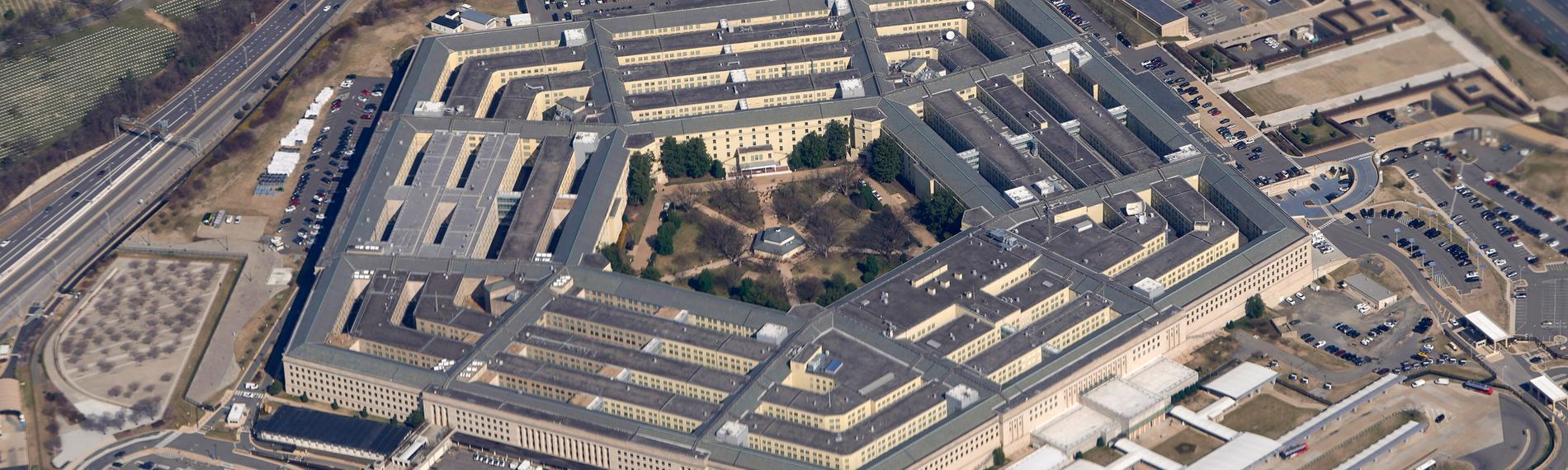 Das Pentagon, Sitz des US-Verteidigungsministeriums, aufgenommen am 15.06.2005