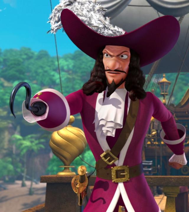 Weihnachtsmann gefesselt von Käpt'n Hook