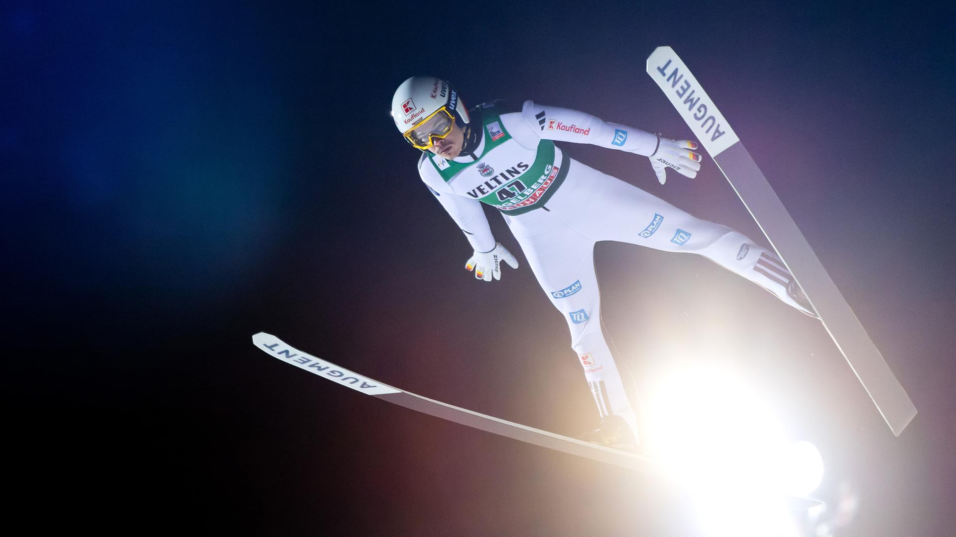 Philipp Raimund (Deutschland) in Aktion.