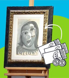 Picasso Verlosung für den guten Zweck