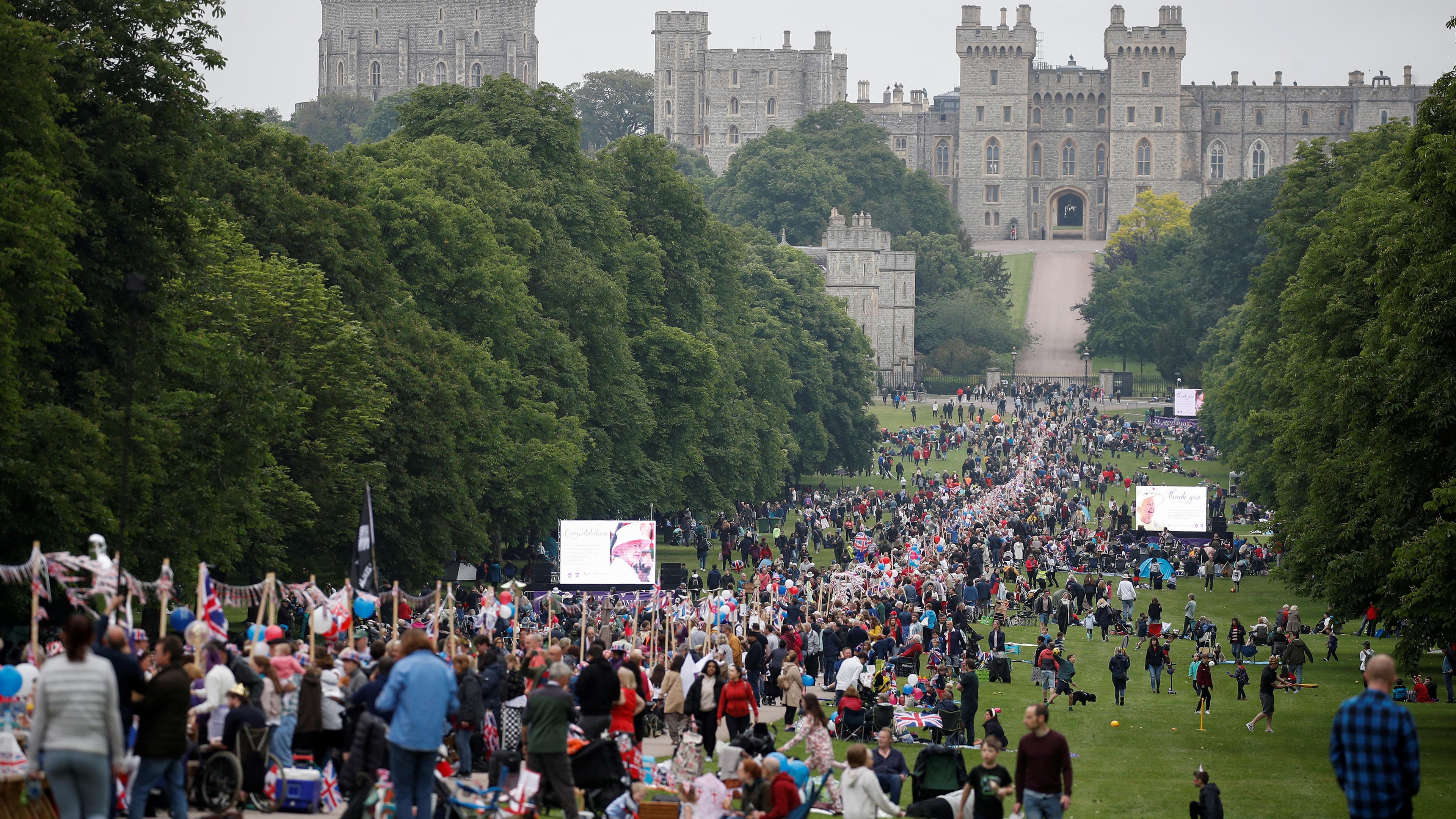 Jubiläumspicknick am Windsor Castle