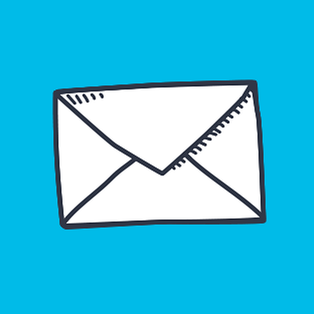 Briefumschlag mit Brief