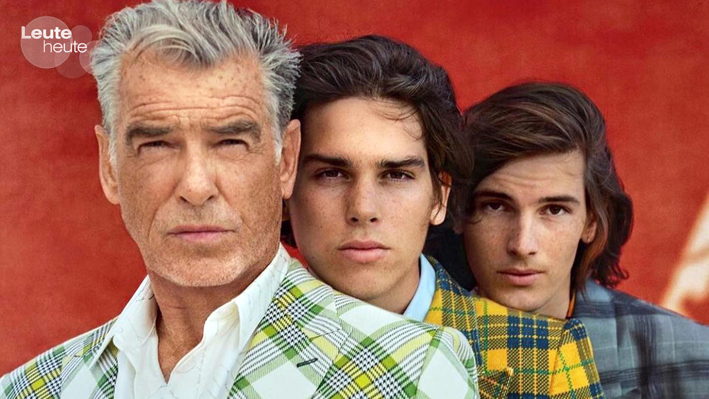 Für die "GQ“ hat sich Pierce Brosnan mit seinen Söhnen Dylan und Paris ablichten lassen. Der stolze Papa zeigt mit der Fotostrecke, dass er seine Gene definitiv weitergegeben hat. (23.9.2022)