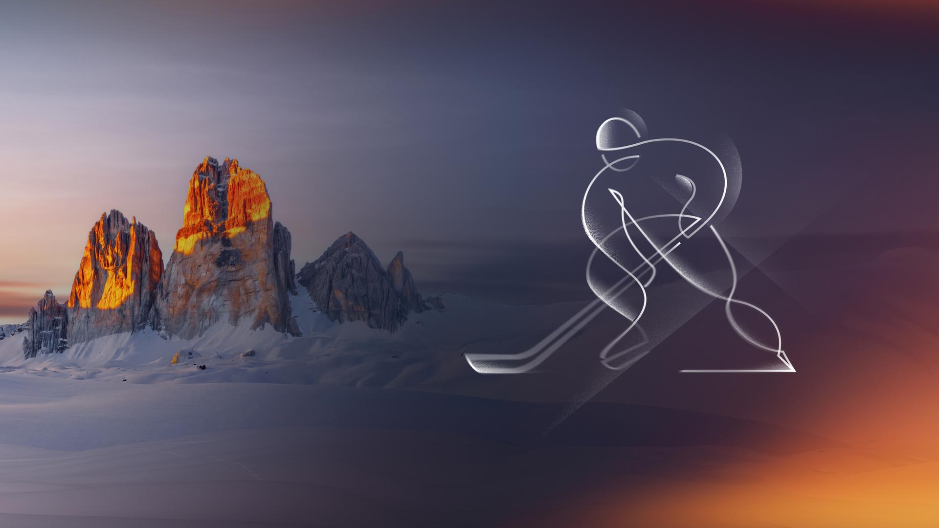 Piktogramm: Eishockey