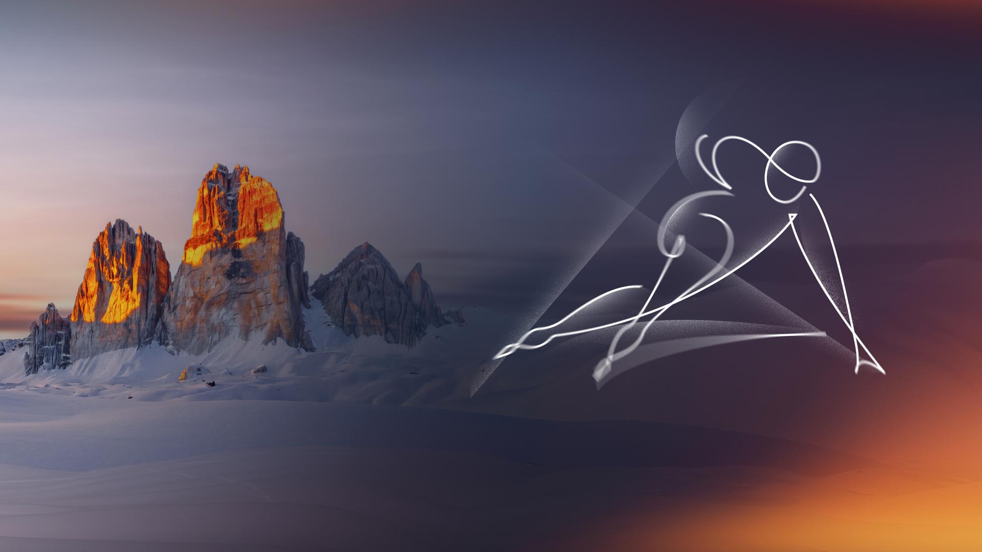 Piktogramm: Shorttrack