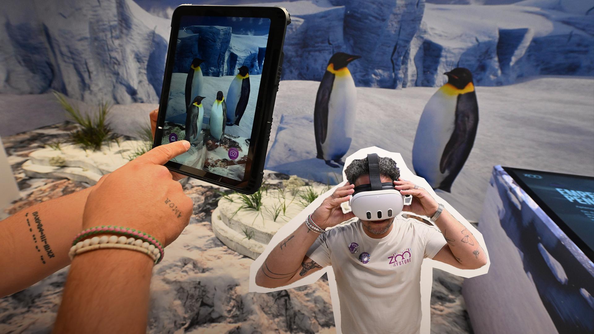 Eröffnung eines virtuellen Zoos