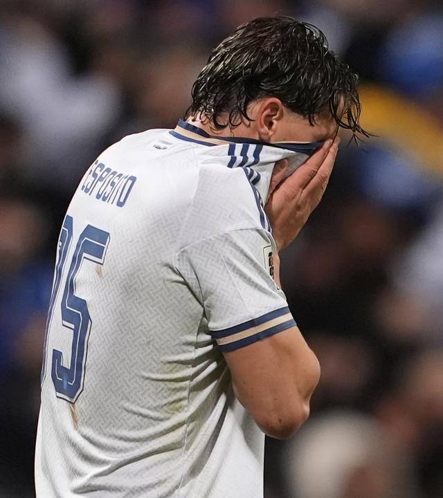 Italiens Pio Esposito ist nach dem Verpassen der WM fassungslos