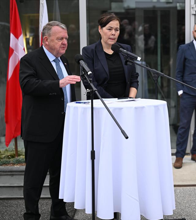 Dänemarks und Grönlands Außenminister