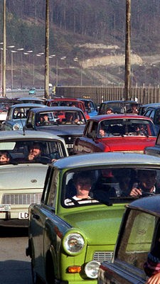 Trabi-Kolone 1989