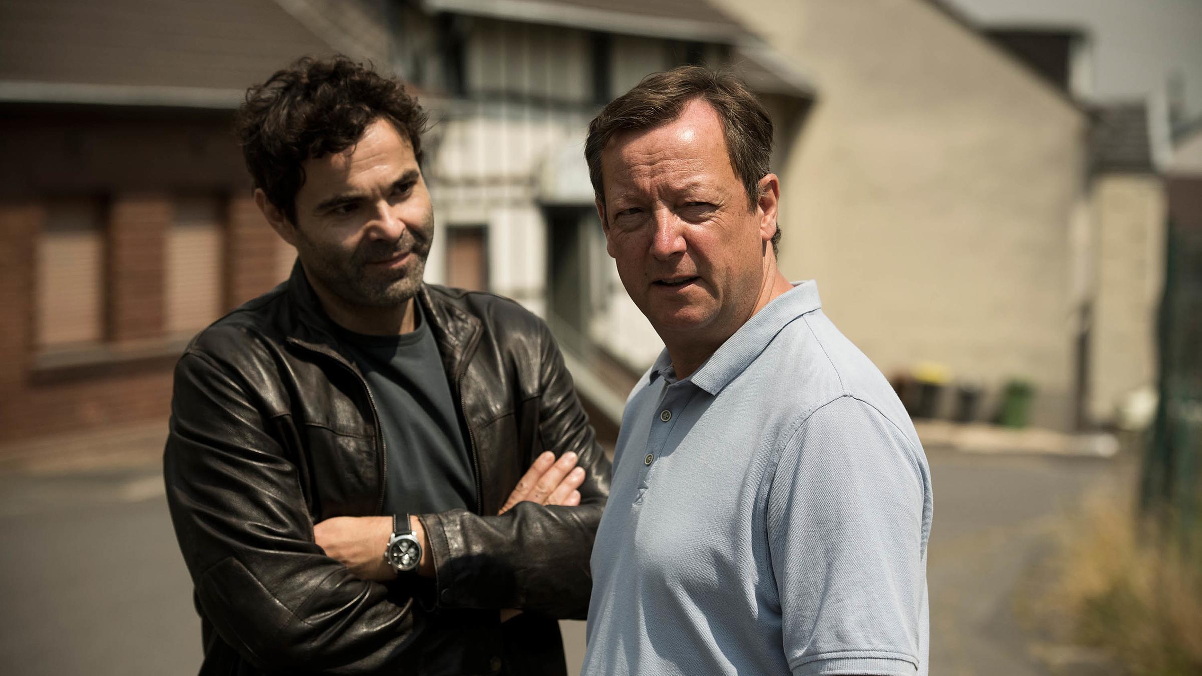 Ist Rupert (Matthias Brandt, r.) ein Mörder? Kommissar Wackwitz (Andreas Döhler, l.) hat keine Beweise.