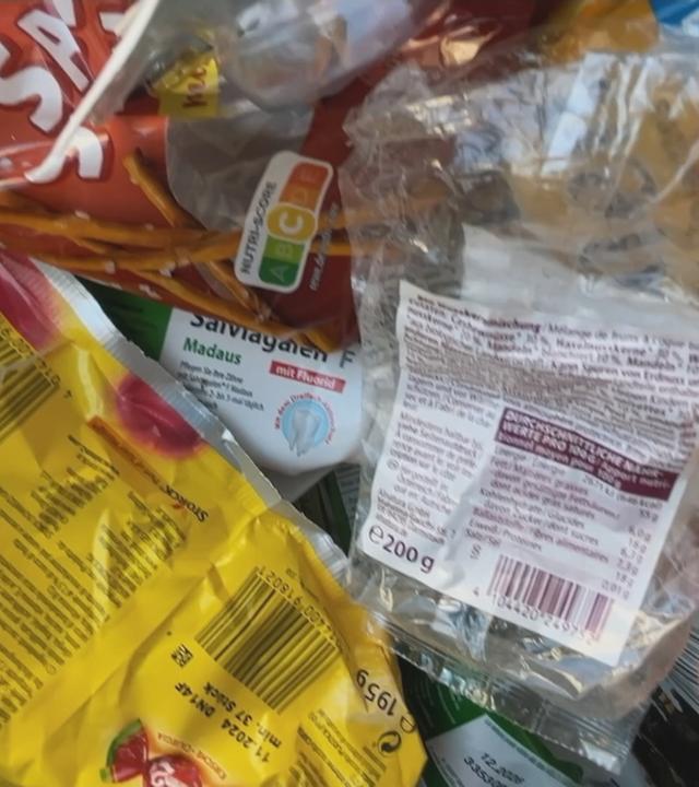 verschiedene Plastiktüten