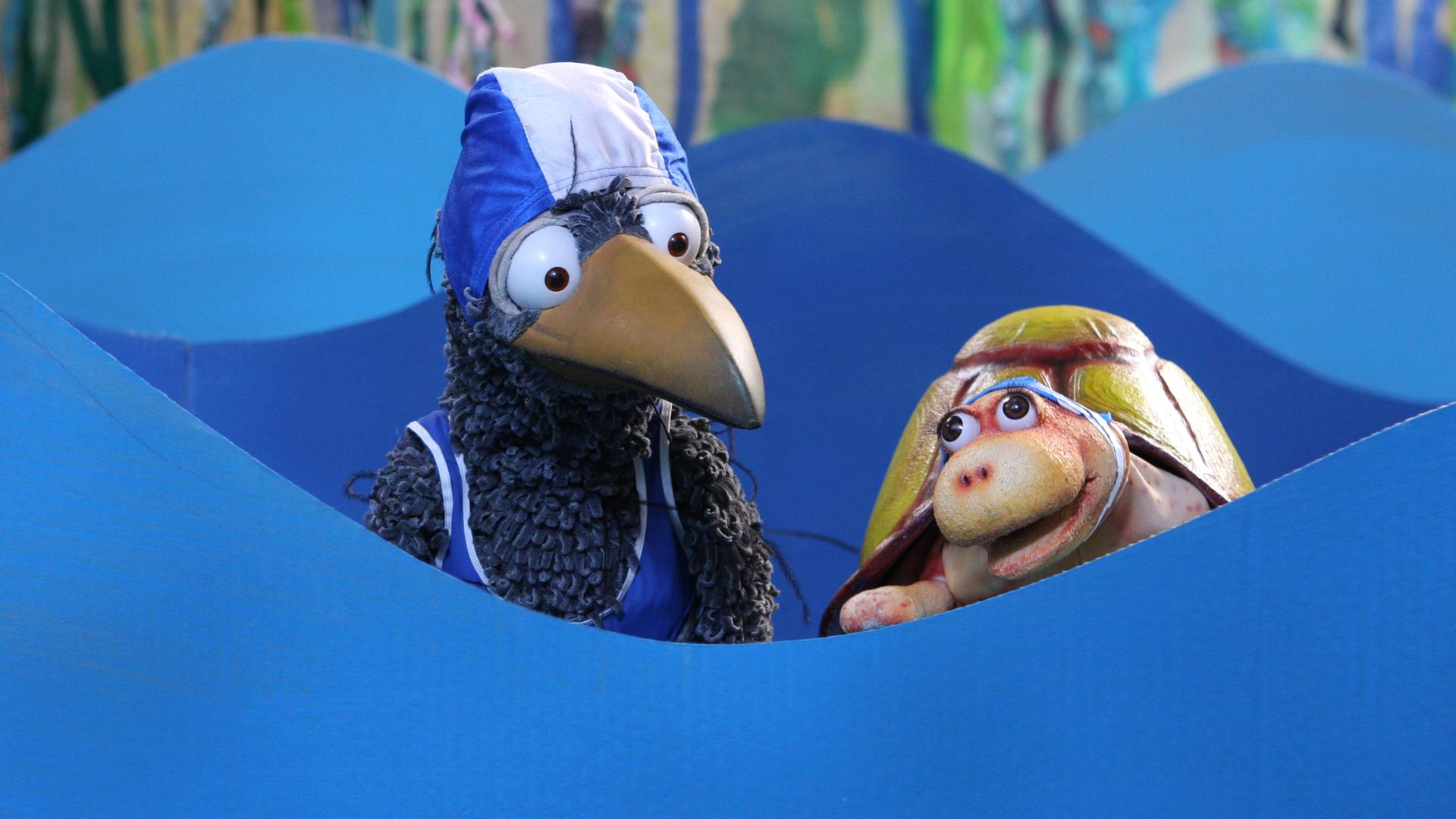 Plitsch, platsch im Singing Pool