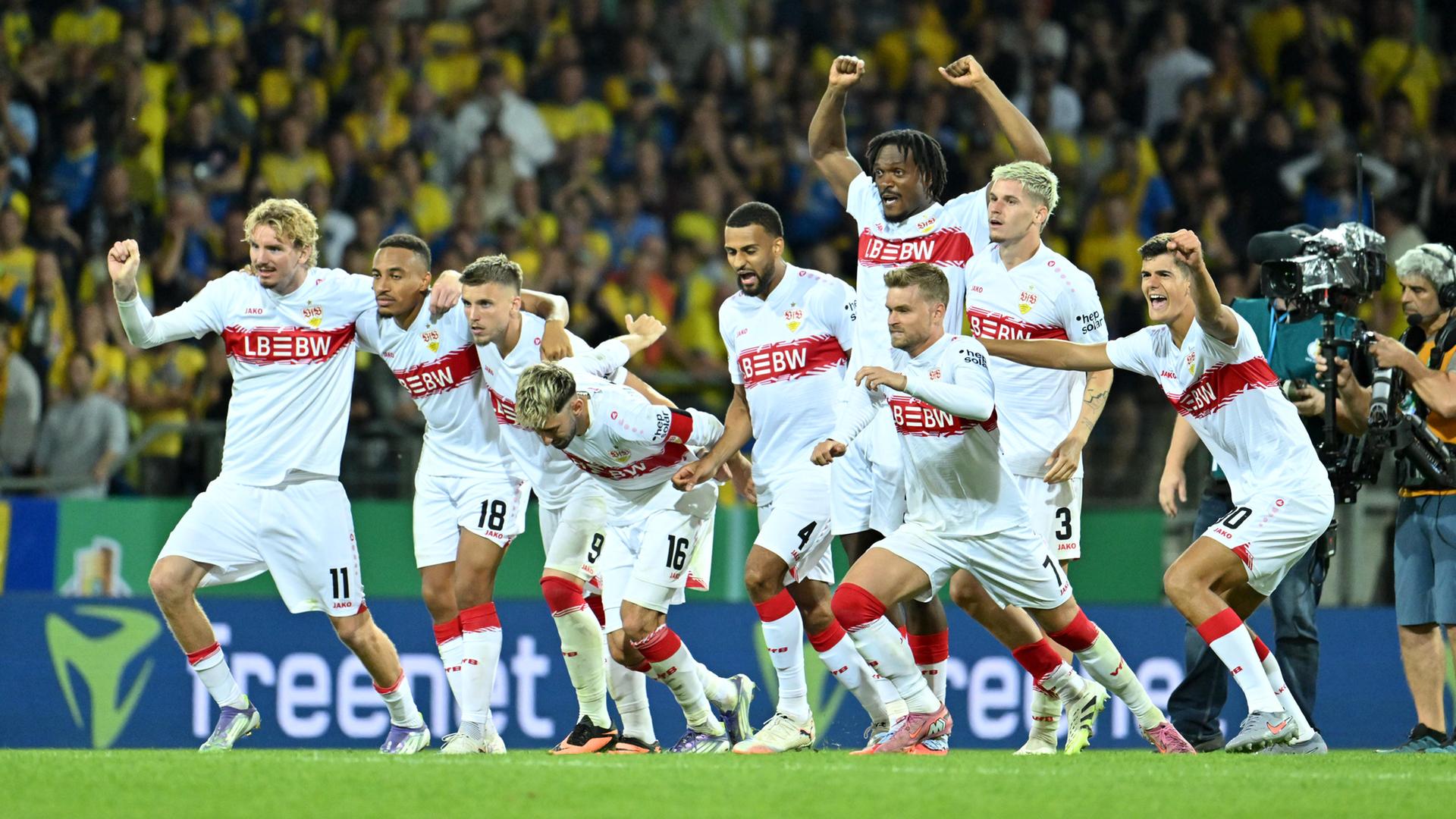 DFB-Pokal: Braunschweig - Stuttgart