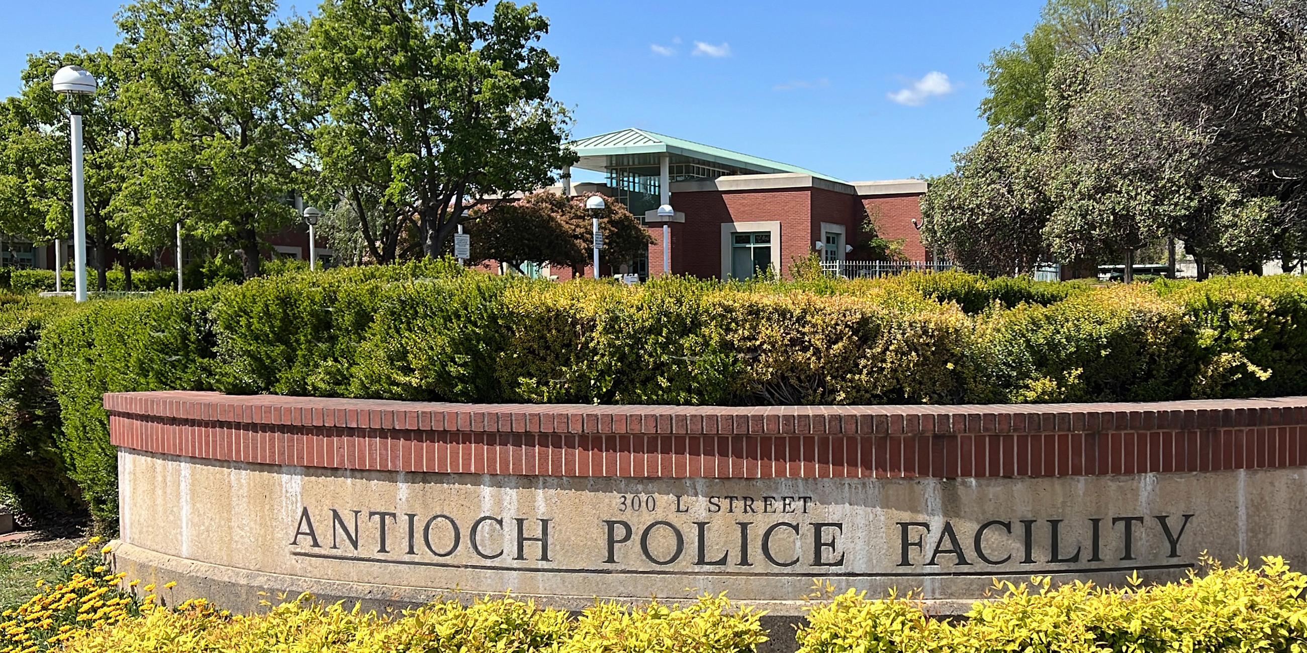 Polizeistation in Antioch, Kalifornien