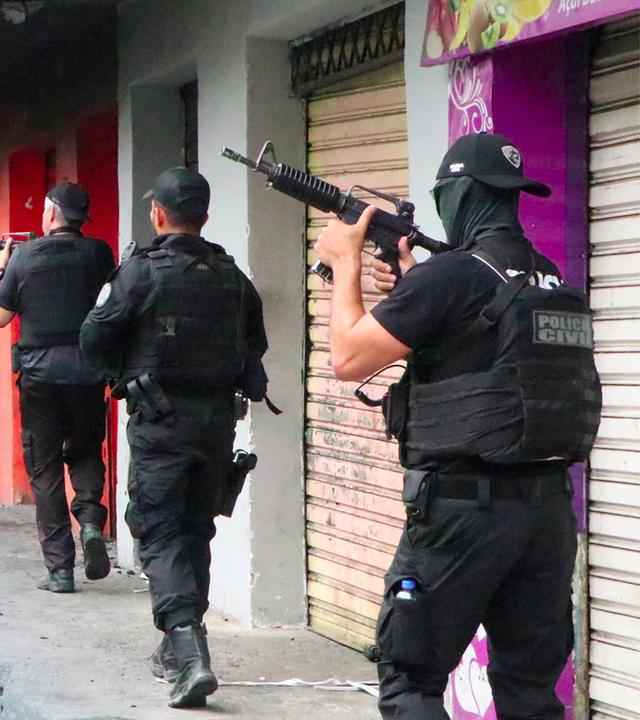 Polizeieinsatz in Rio de Janeiro