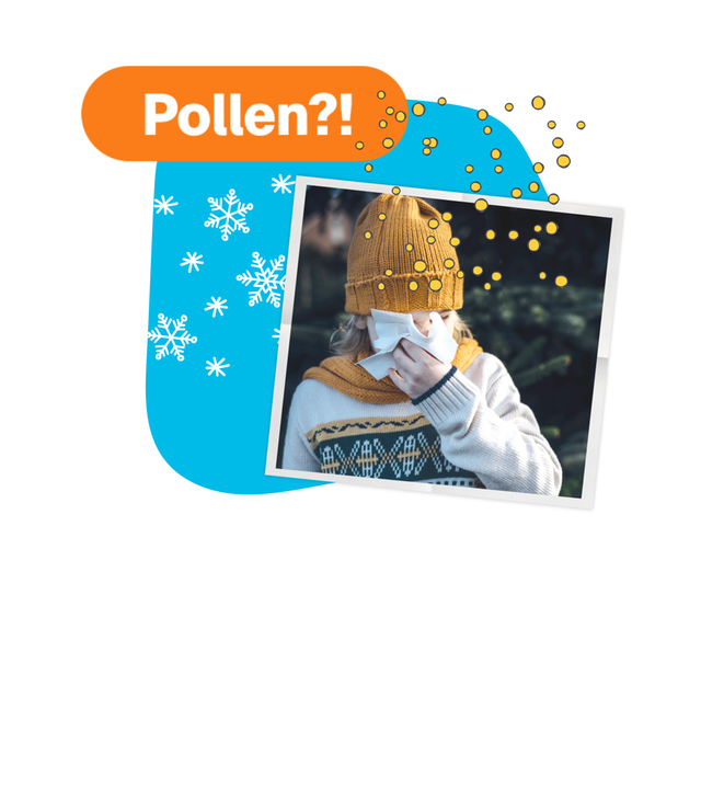 Pollen im Winter