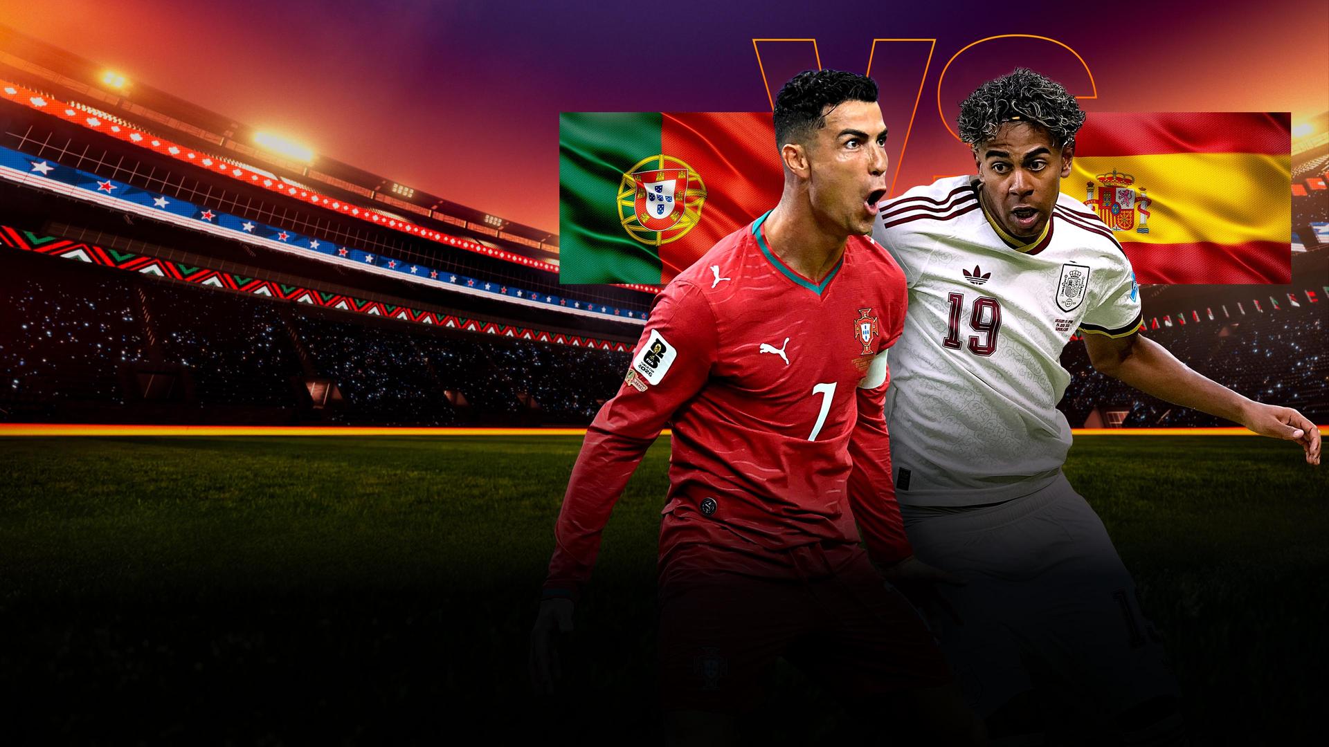 Sechzehntelfinale: Portugal - Spanien