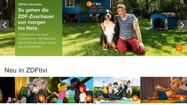Screenshot neue ZDF tivi app 2017