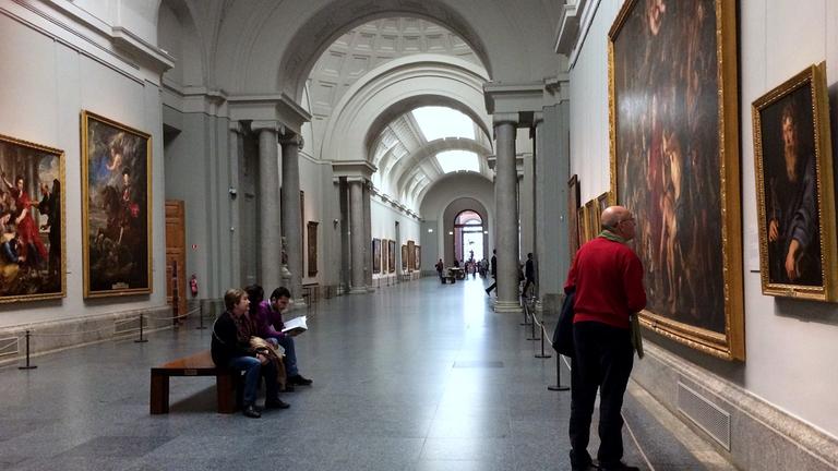 Große Ausstellungshalle des Prado