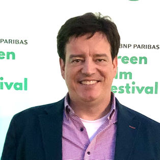 Filmemacher Andreas Ewels auf der Preisverleihung auf dem Internationalen Greeen Festival in Krakau.