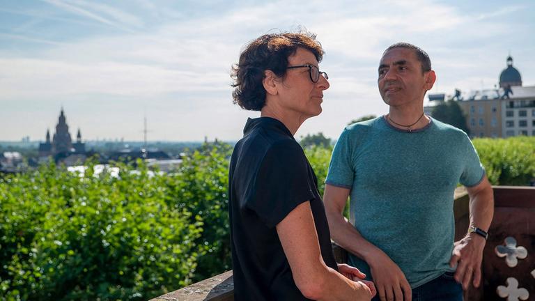 BioNTech Gründerpaar Özlem Türeci und Ugur Sahin.