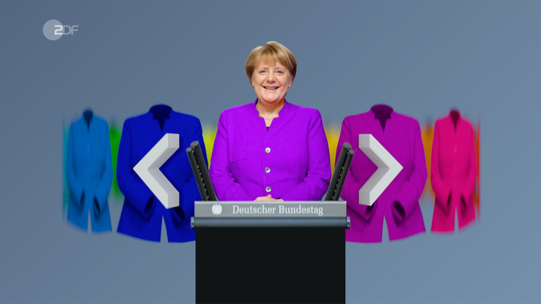 Keyvisual ZDFheute App - Goodbye Merkel