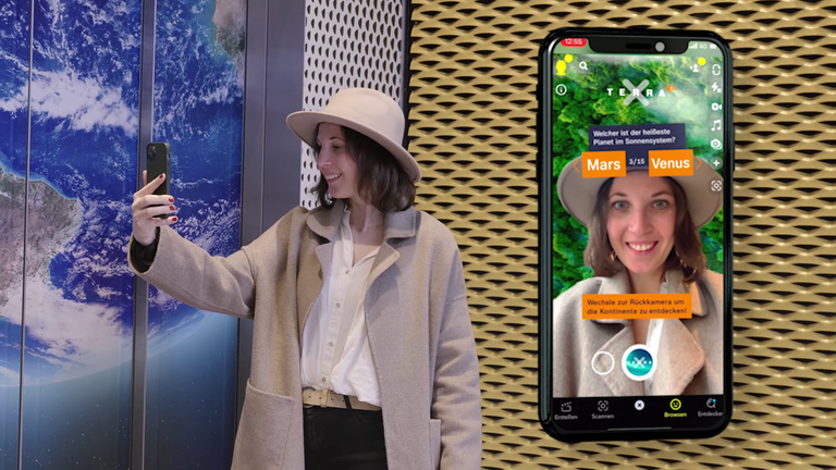 Das Terra X Elevator Quiz verwandelte nicht nur im ZDF sondern auch deutschlandweit Fahrstühle in begehbare und mit Sound-Systemen ausgestattete Bildwelten.