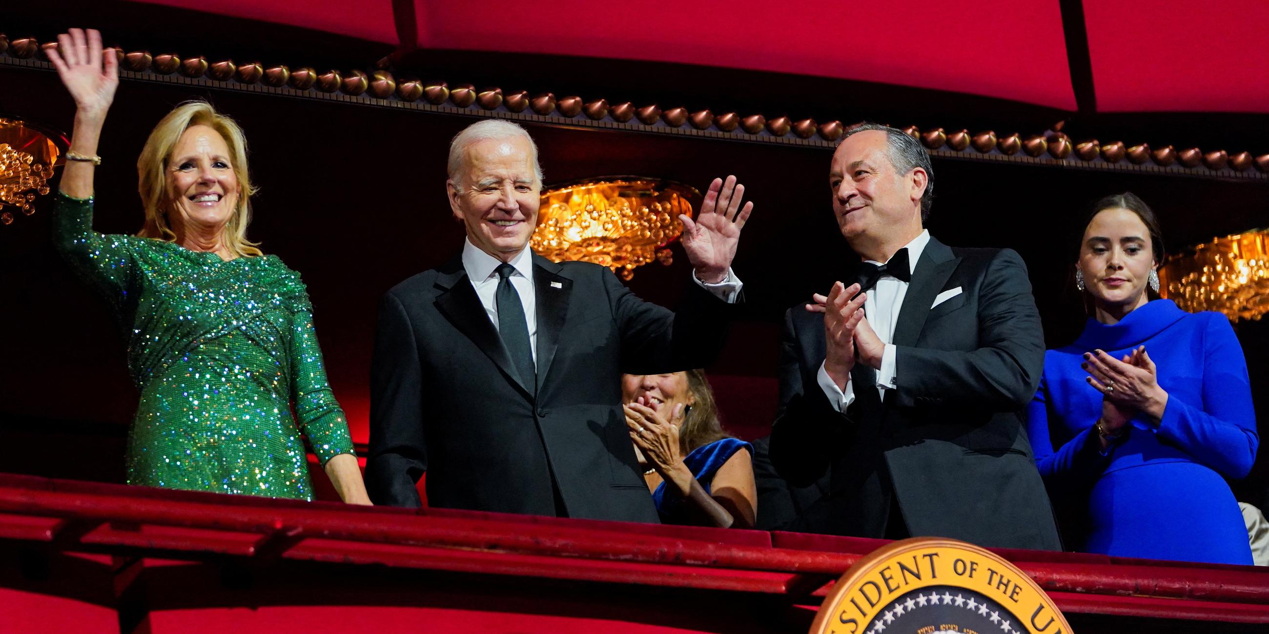Joe Biden und First Lady Jill im Kennedy Center